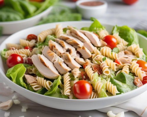 Chicken Caesar Pasta Salad