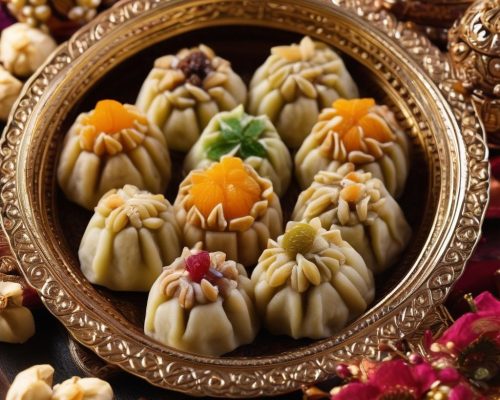 Dry fruit modak