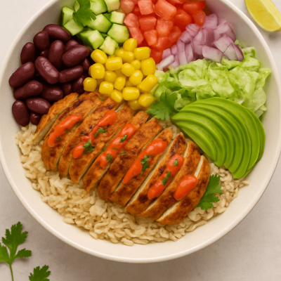 Healthy Burrito Chicken Bowl (1)
