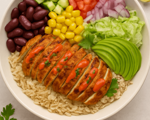 Healthy Burrito Chicken Bowl (1)