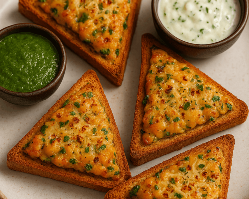 Healthy Prawns Cheese Toast (1) Healthy Prawns Cheese Toast (1)