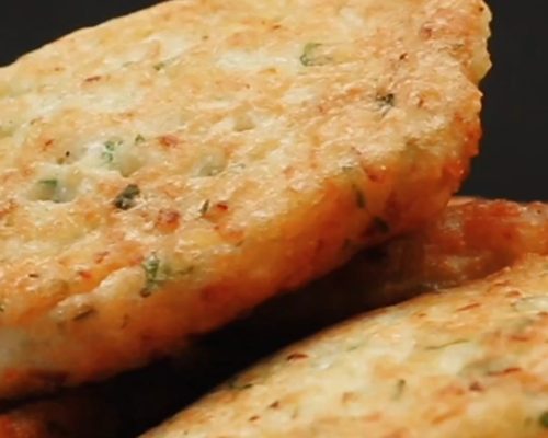 Prawns Veggie Pancake