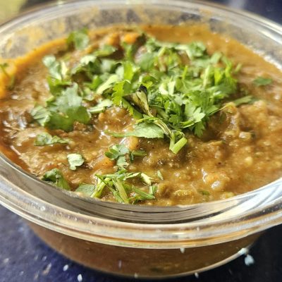 Protein pav bhaji