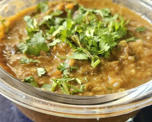 Protein pav bhaji