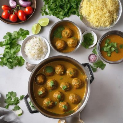 Raw Banana Kofta Curry