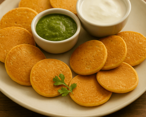 Soyabean Mini Chilla Bites (1)
